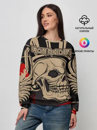 Женский свитшот / Iron Maiden