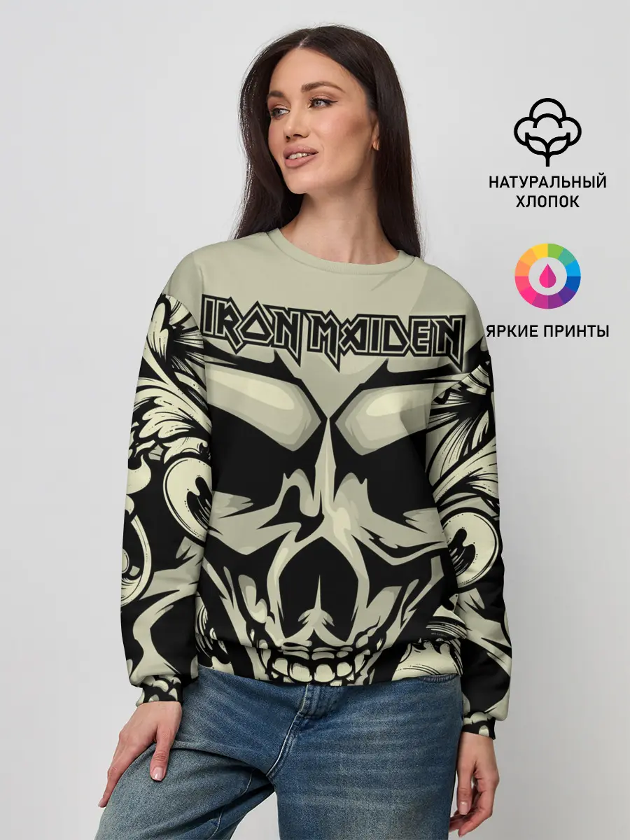 Женский свитшот / Iron Maiden