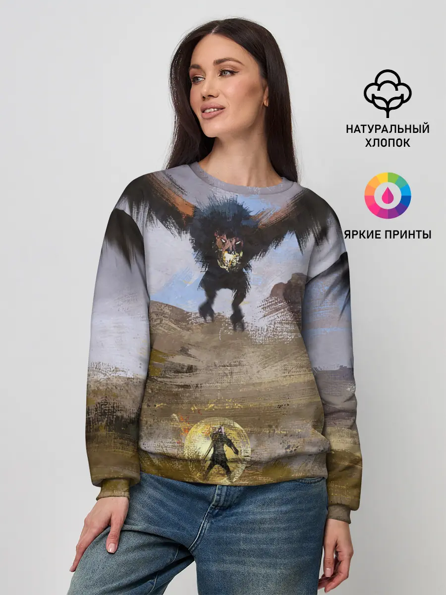 Женский свитшот / ВЕДЬМАК