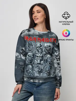 Женский свитшот / Iron Maiden