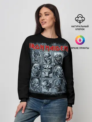 Женский свитшот / Iron Maiden
