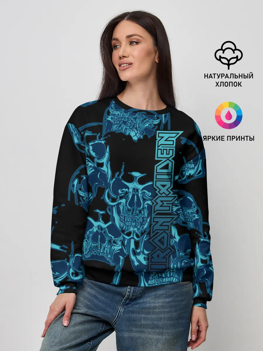 Женский свитшот / Iron Maiden