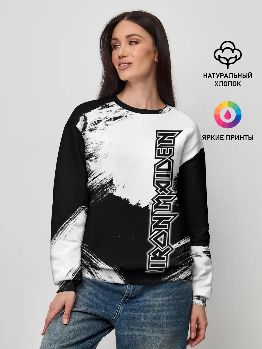 Женский свитшот / Iron Maiden