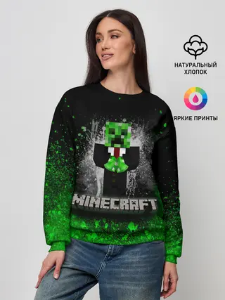 Женский свитшот / MINECRAFT