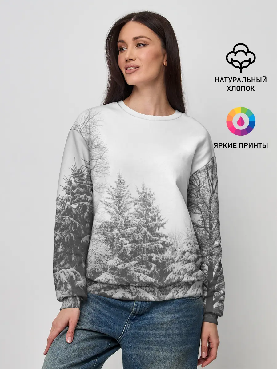 Женский свитшот / Winter Storm