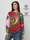 Женский свитшот / ФРАКТАЛЬНЫЙ УЗОР