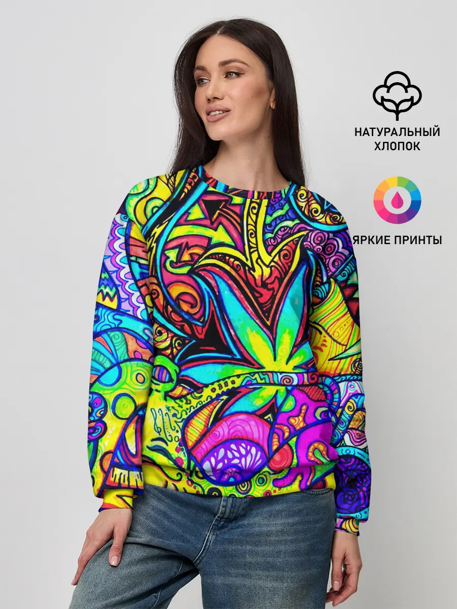 Женский свитшот / PSY ABSTRACTION