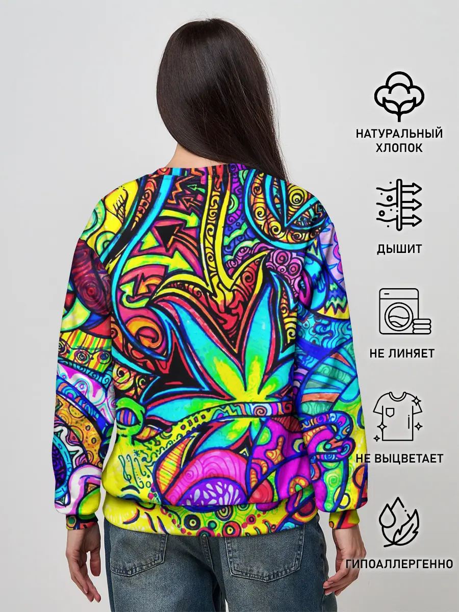 Женский свитшот / PSY ABSTRACTION