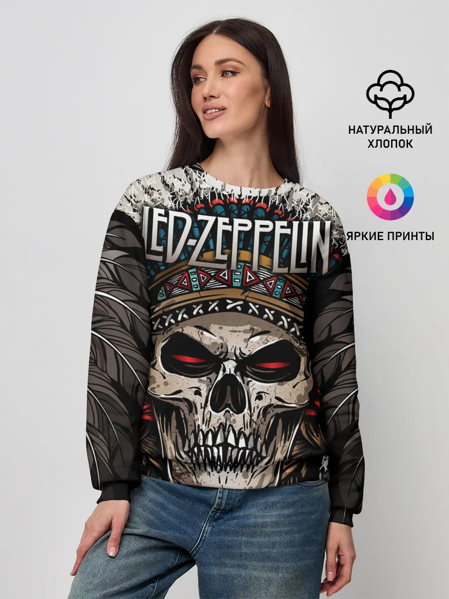 Женский свитшот / Led Zeppelin
