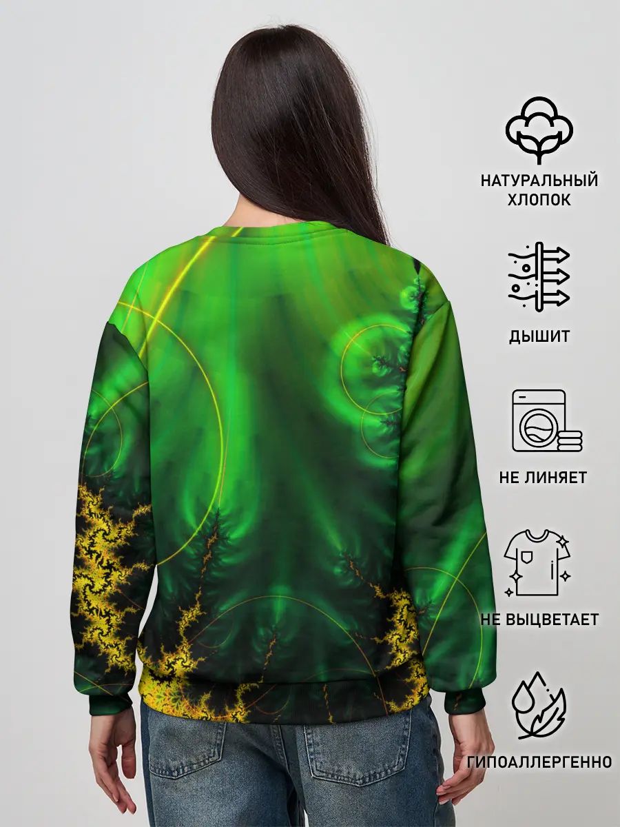 Женский свитшот / GEOMETRY COLOR