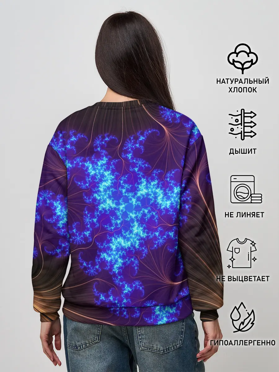 Женский свитшот / FRACTAL STORM