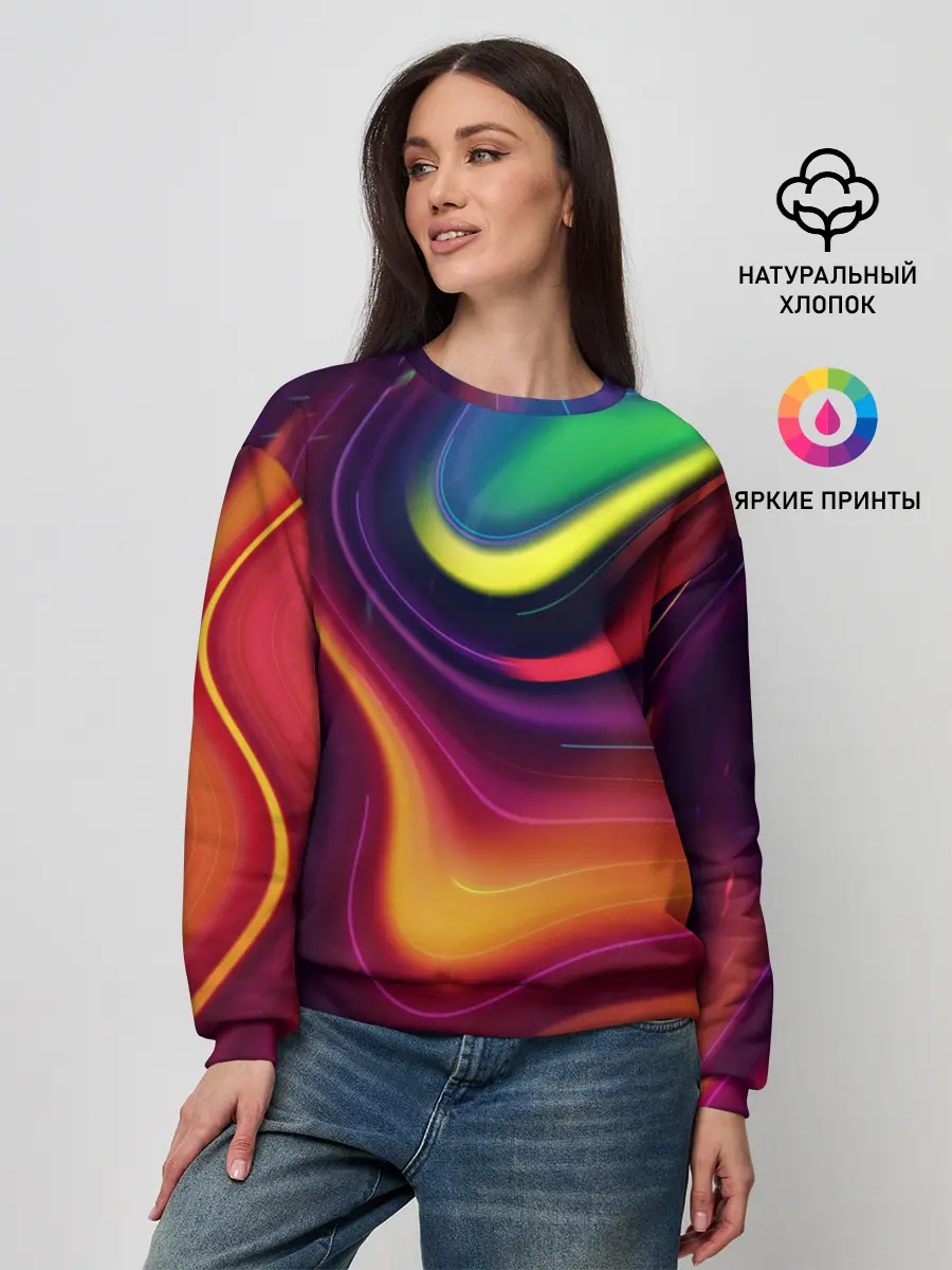 Женский свитшот / Acid Club