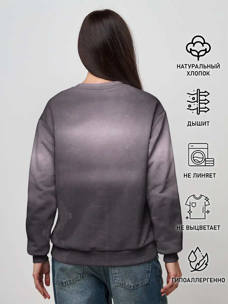 Женский свитшот / ПОШЛАЯ МОЛЛИ