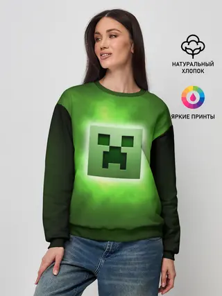 Женский свитшот / MINECRAFT | МАЙНКРАФТ