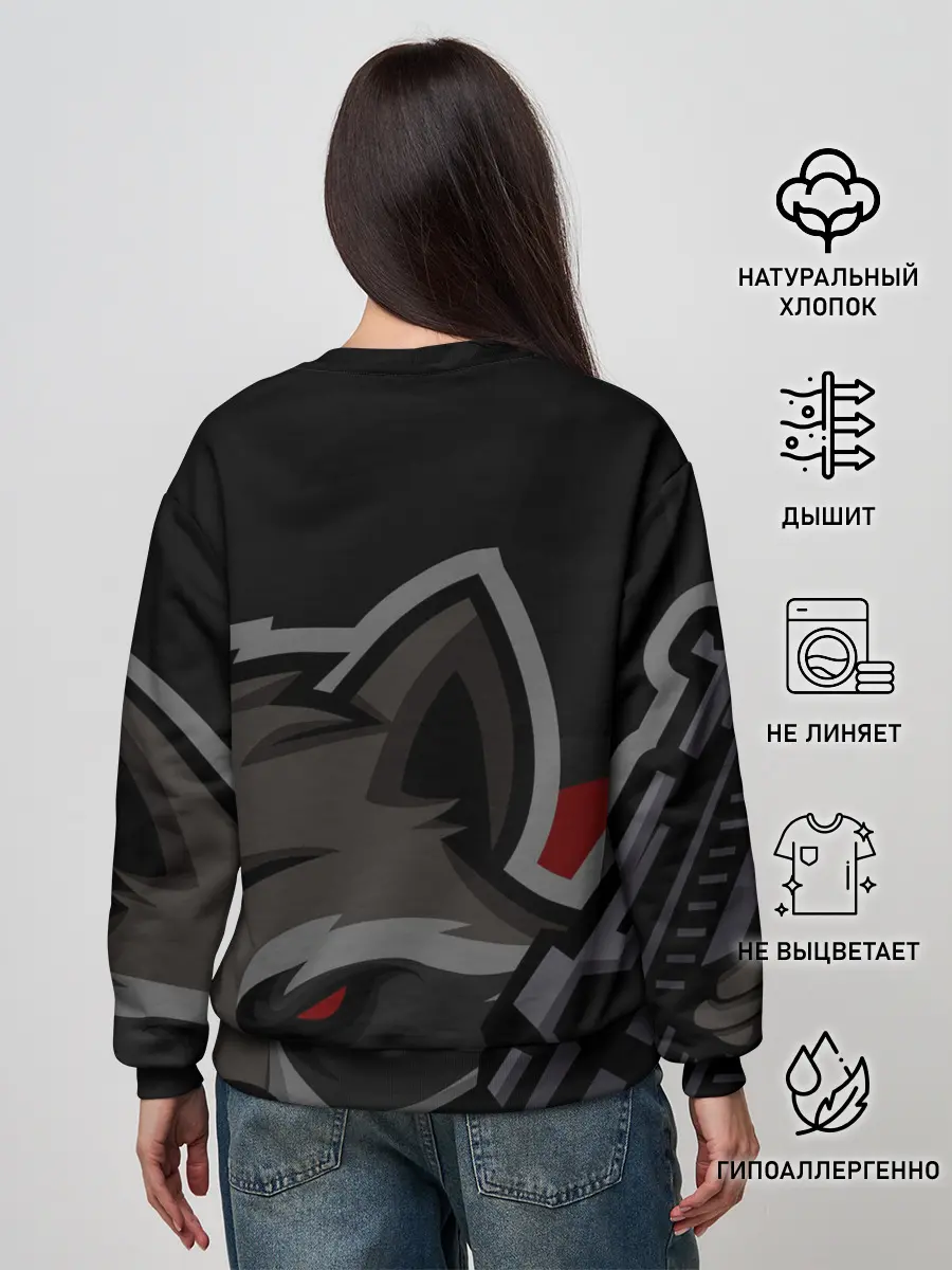 Женский свитшот / Форма Bad Raccoon