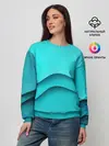 Женский свитшот / Волна