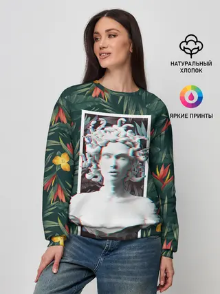 Женский свитшот / Медуза Горгона