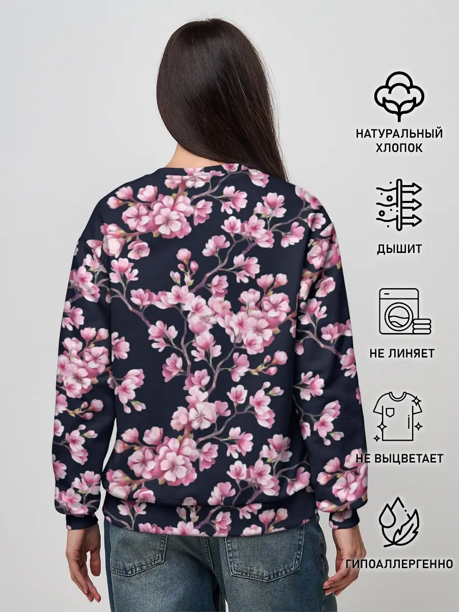 Женский свитшот / Сакура