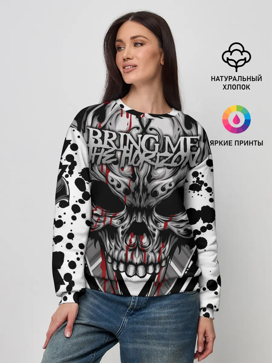 Женский свитшот / Bring Me the Horizon