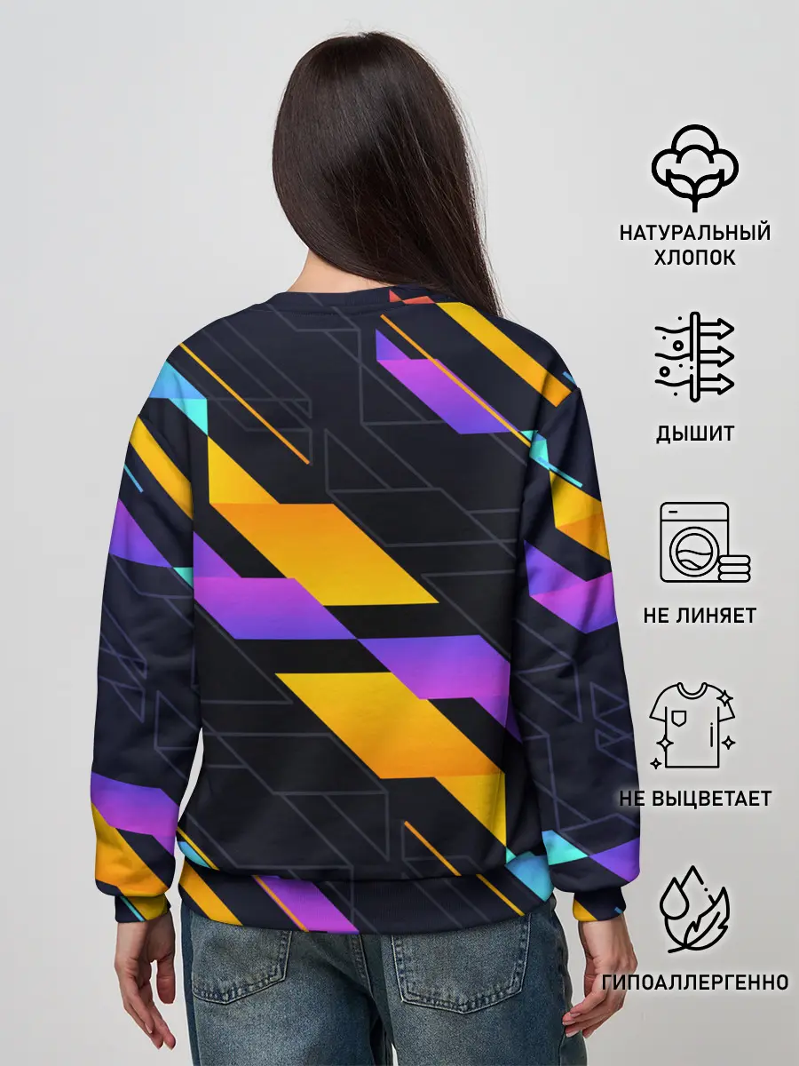 Женский свитшот / Modern Geometry