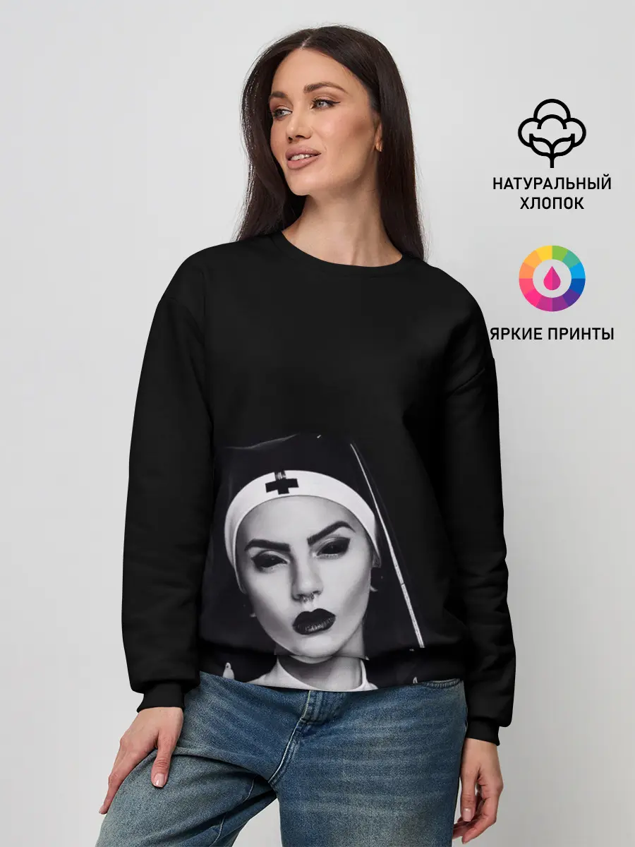 Женский свитшот / МОНАХИНЯ