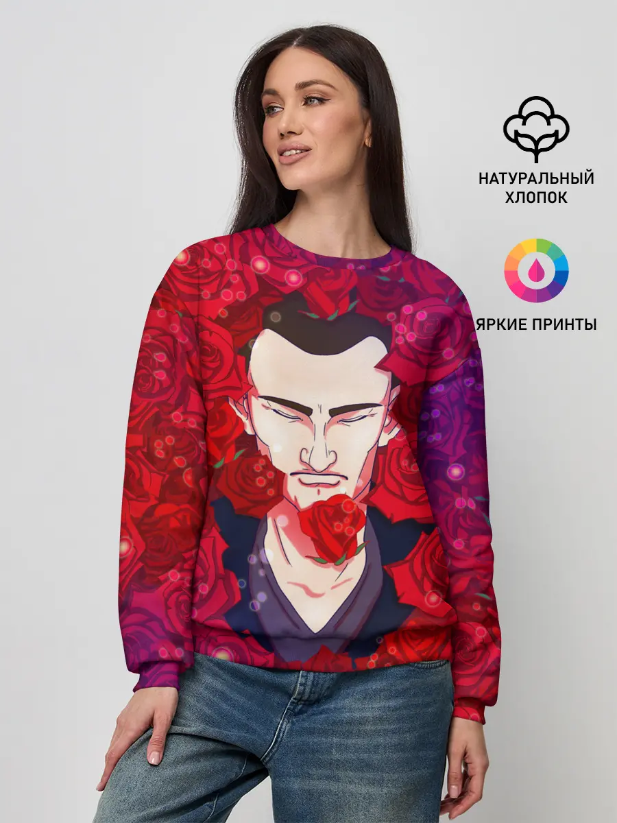 Женский свитшот / ДЕВЯТЫЙ ДОКТОР КТО