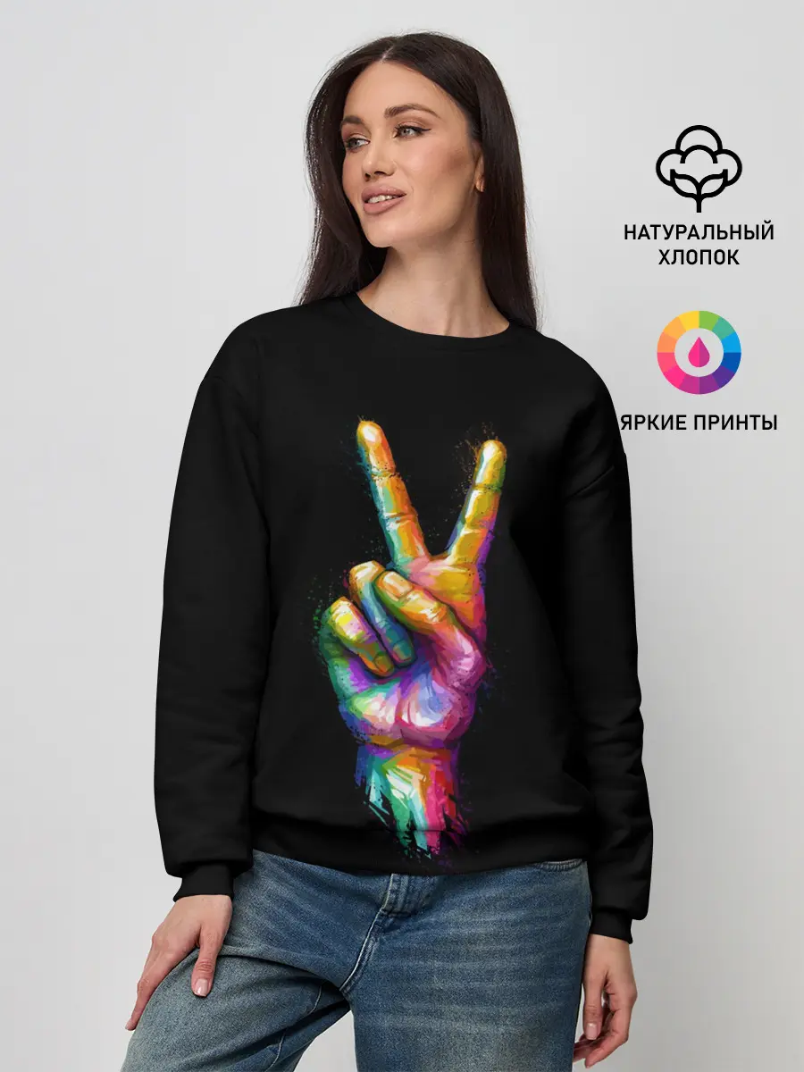 Женский свитшот / V