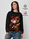Женский свитшот / Burning Kamado