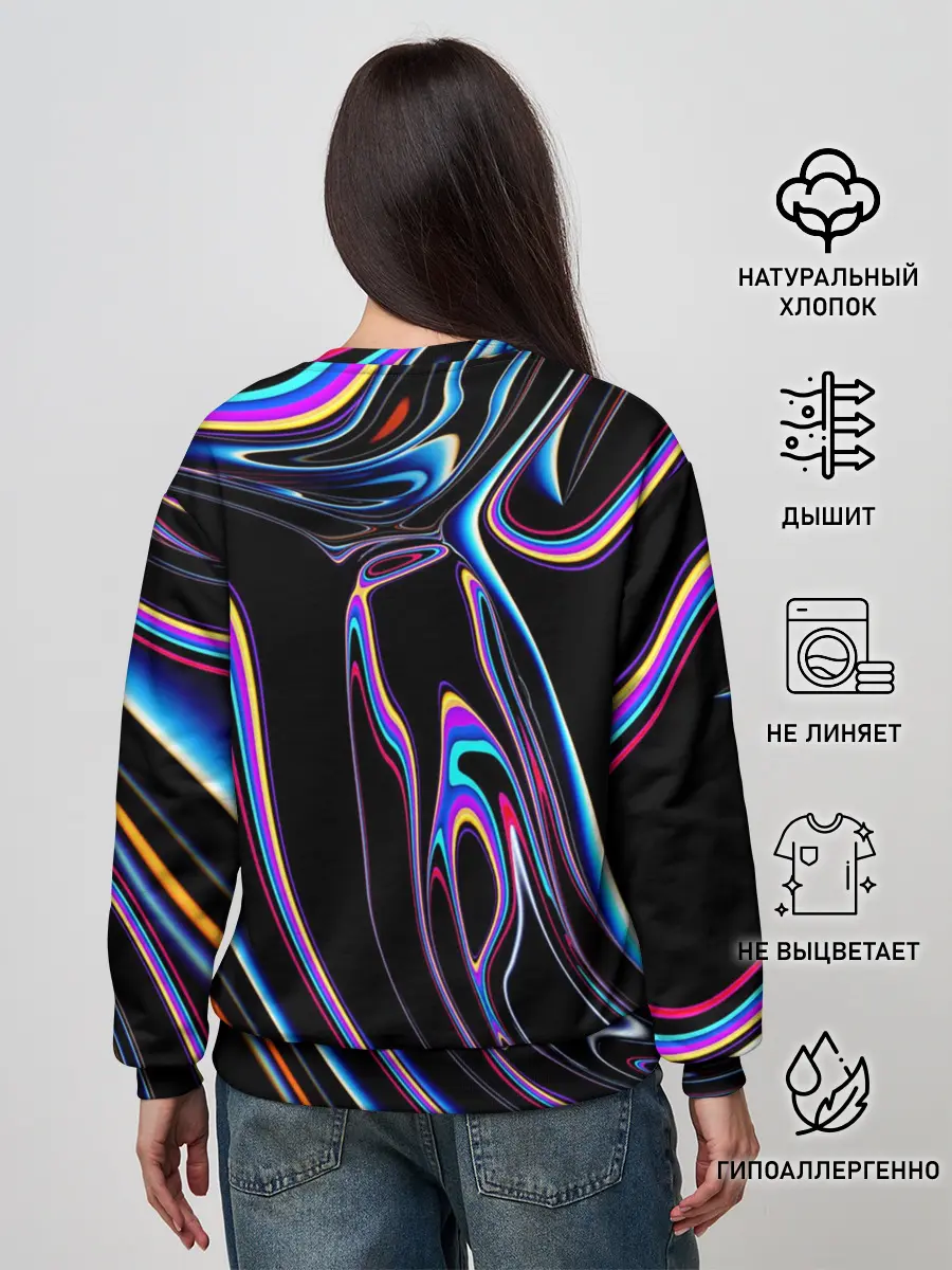 Женский свитшот / Отражение