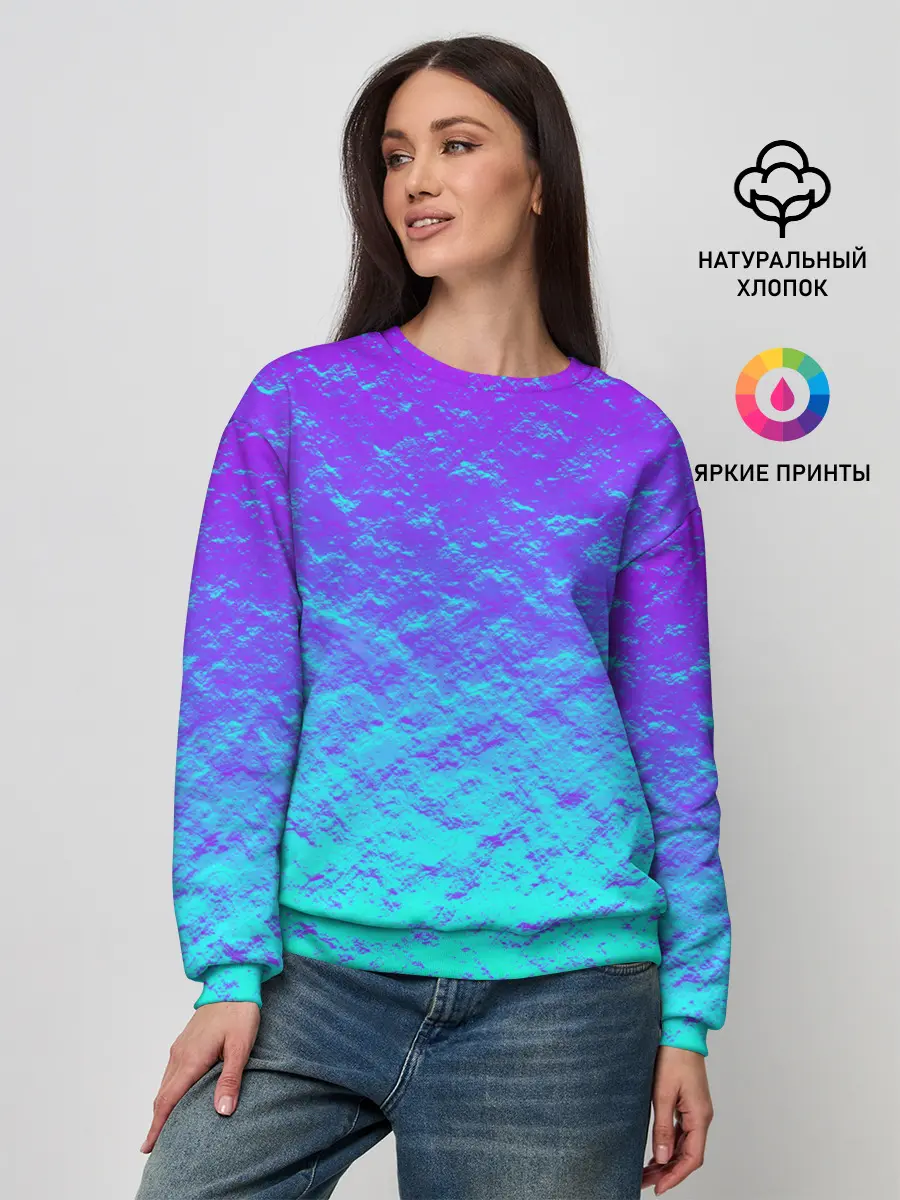 Женский свитшот / ПЕРЛАМУТР