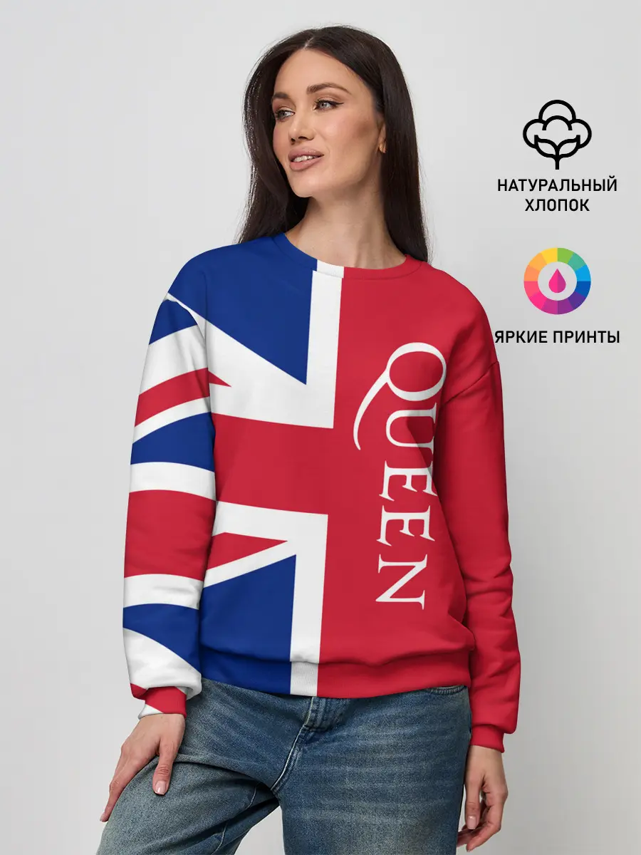Женский свитшот / Queen