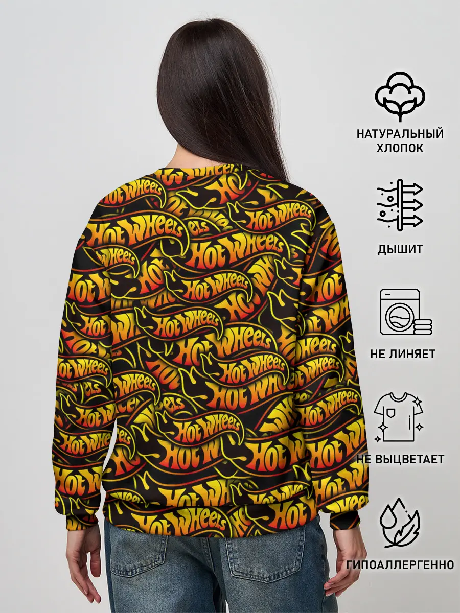 Женский свитшот / Hot Wheels