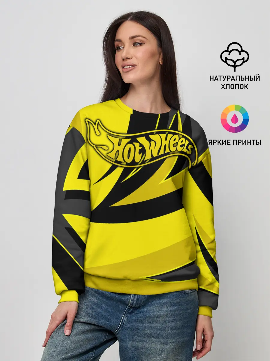 Женский свитшот / Hot Wheels