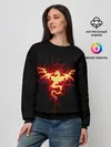 Женский свитшот / Огненный Дракон