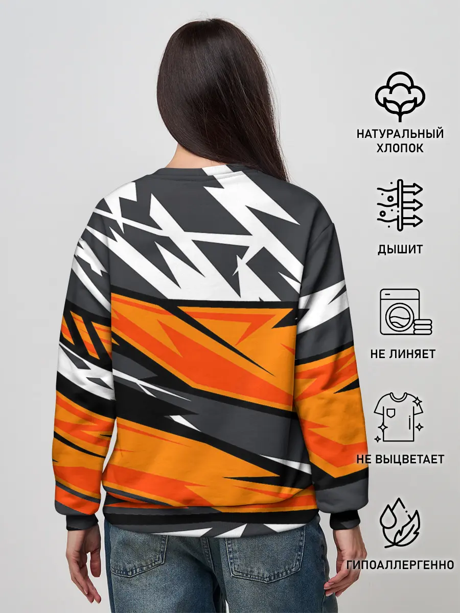 Женский свитшот / corner camouflage