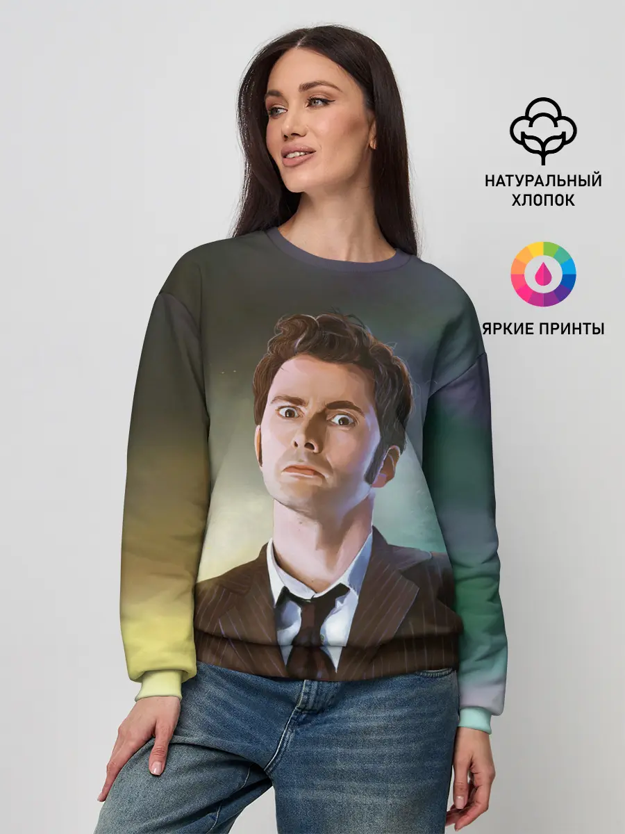 Женский свитшот / 10 ДОКТОР