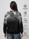 Женский свитшот / Камуфляж Вежливые люди