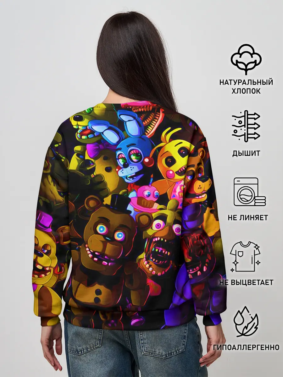 Женский свитшот / Five Nights At Freddys