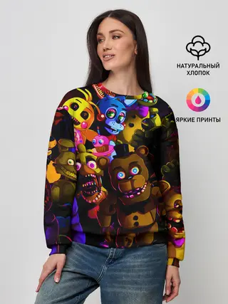 Женский свитшот / Five Nights At Freddys