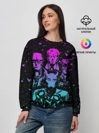 Женский свитшот / Приключения ДжоДжо