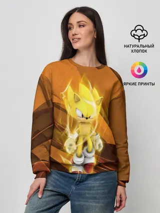 Женский свитшот / Sonic