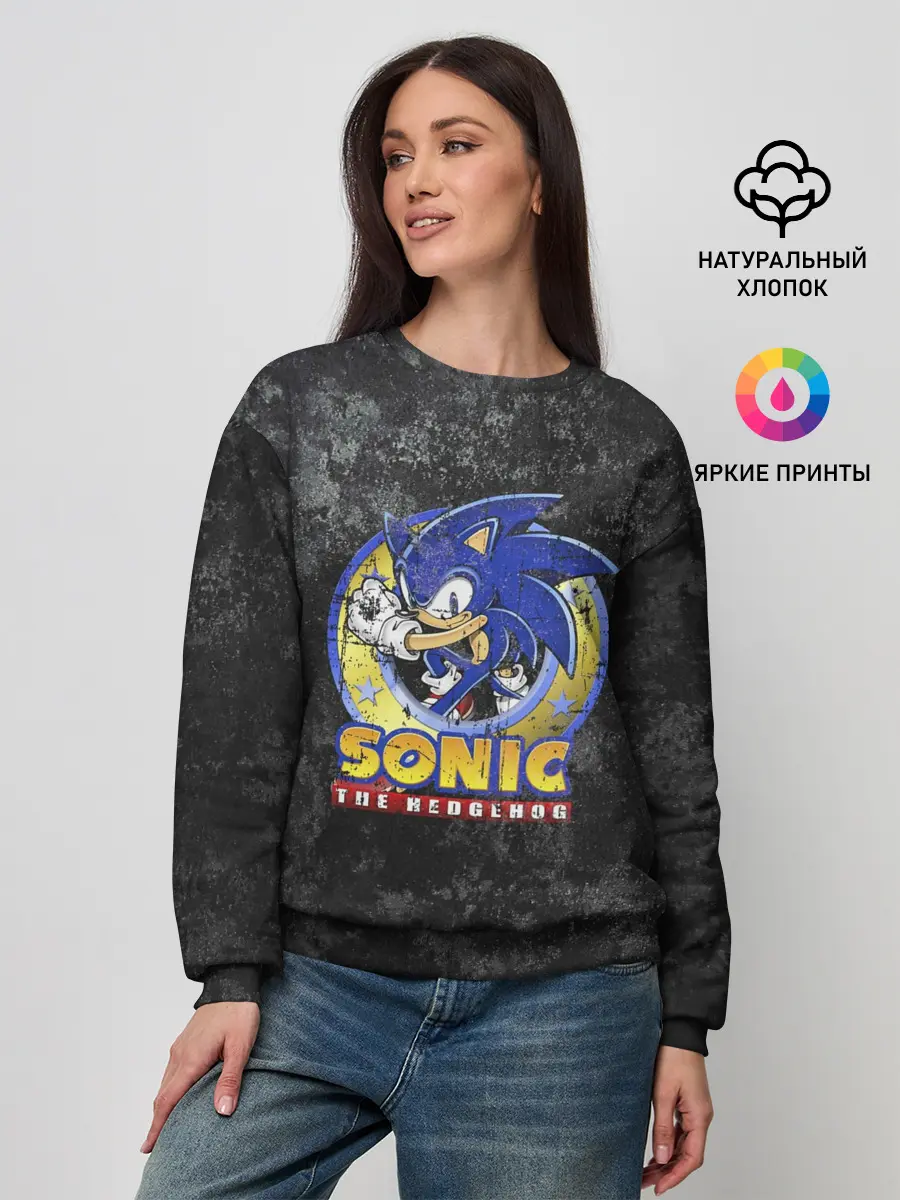 Женский свитшот / СОНИК