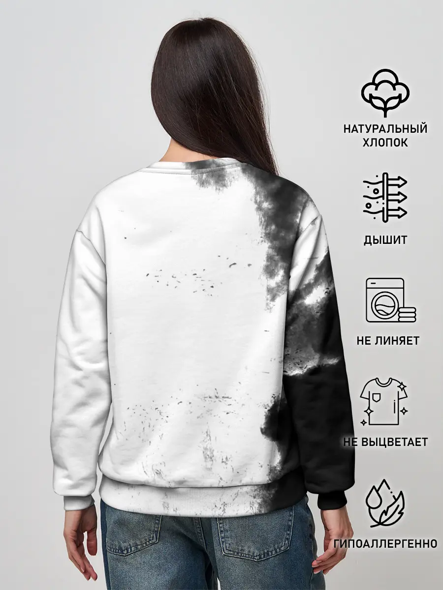 Женский свитшот / Im on the highway to hell AC/DC