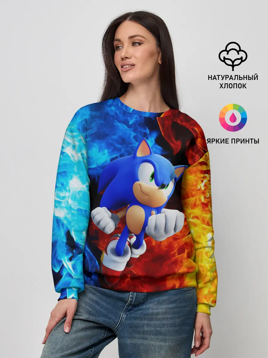 Женский свитшот / SONIC