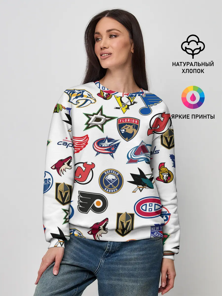 Женский свитшот / NHL PATTERN
