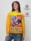 Женский свитшот / Sonic - Соник