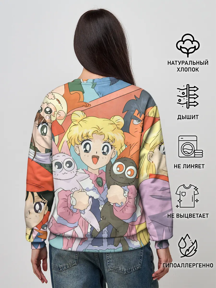 Женский свитшот / СЕЙЛОР МУН