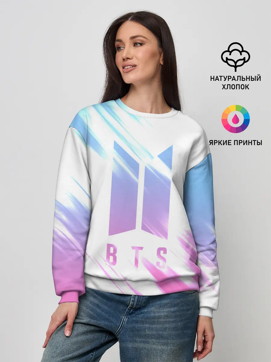 Женский свитшот / BTS | БТС