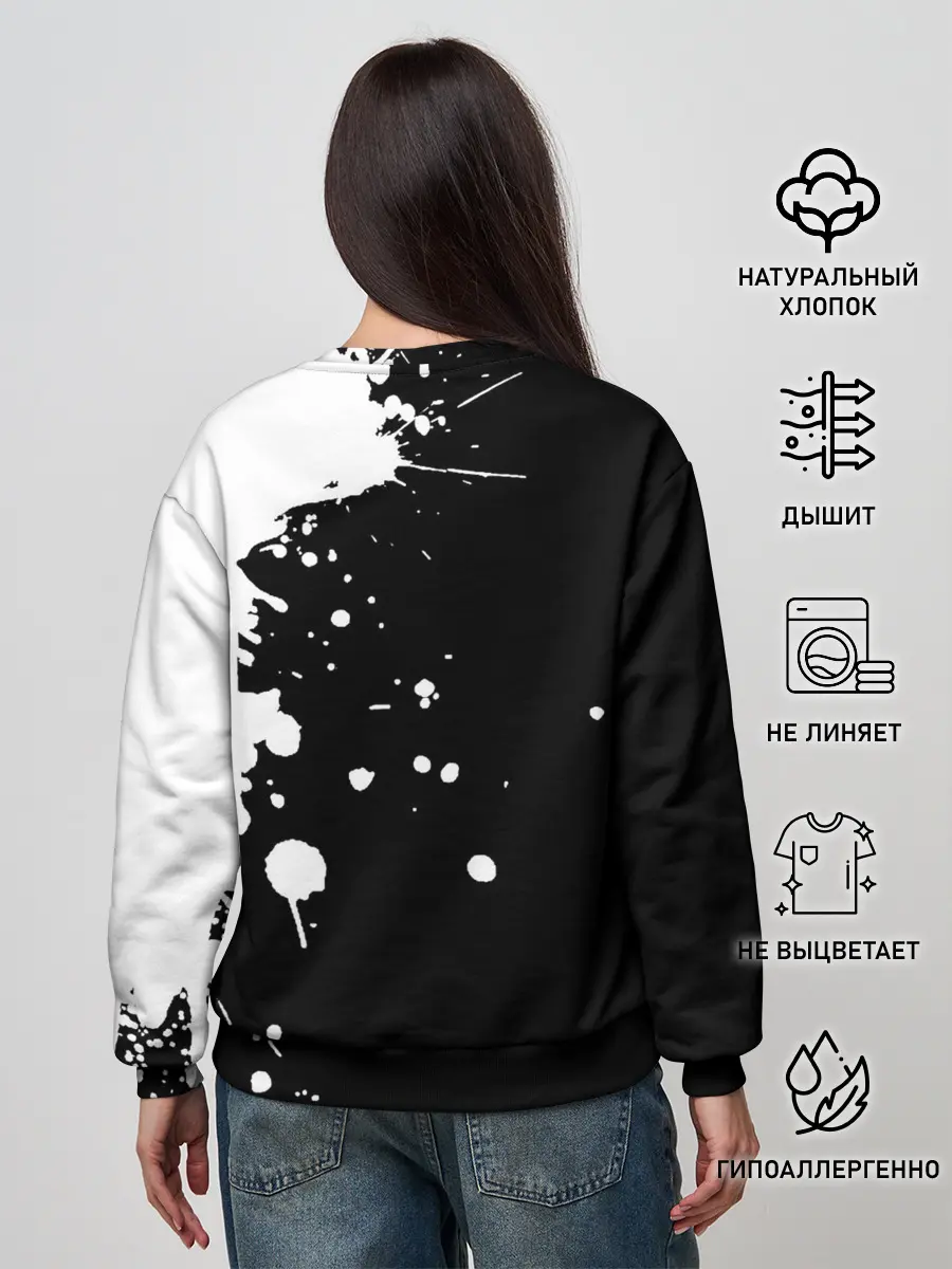 Женский свитшот / AC/DC Back in Black