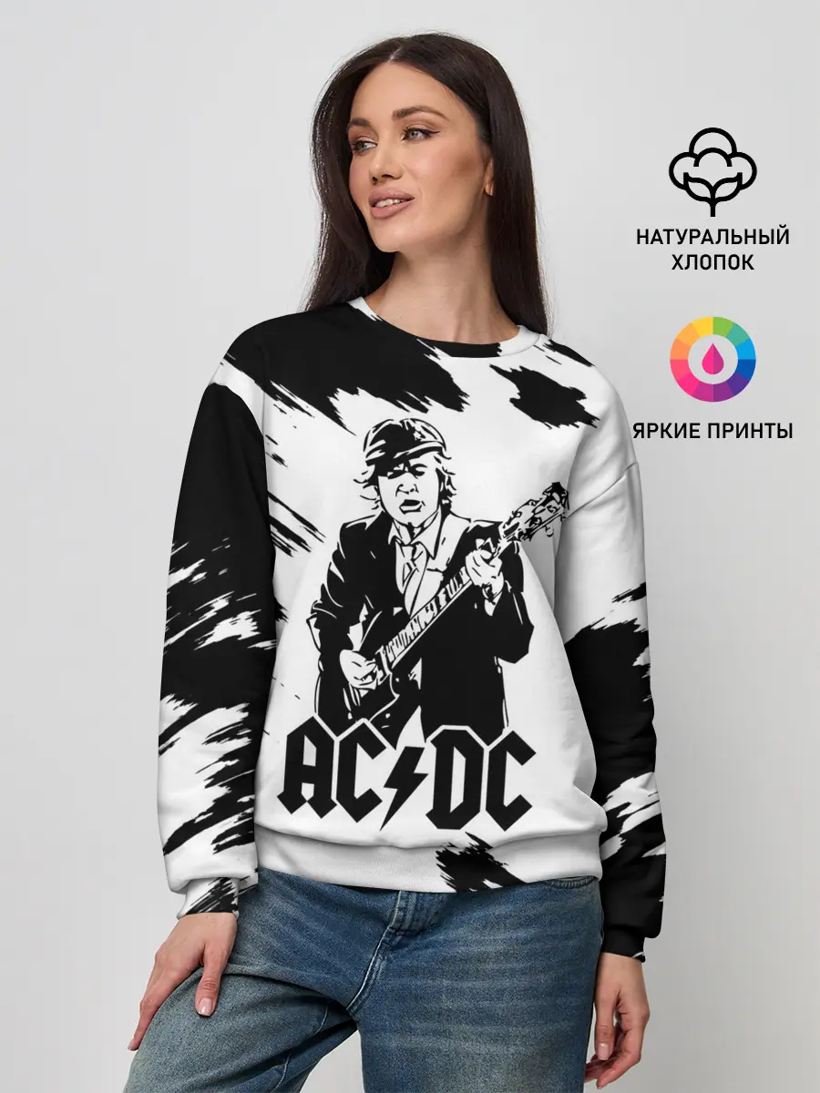 Женский свитшот / AC/DC